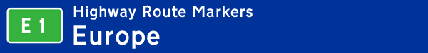 Route Markers: Europe